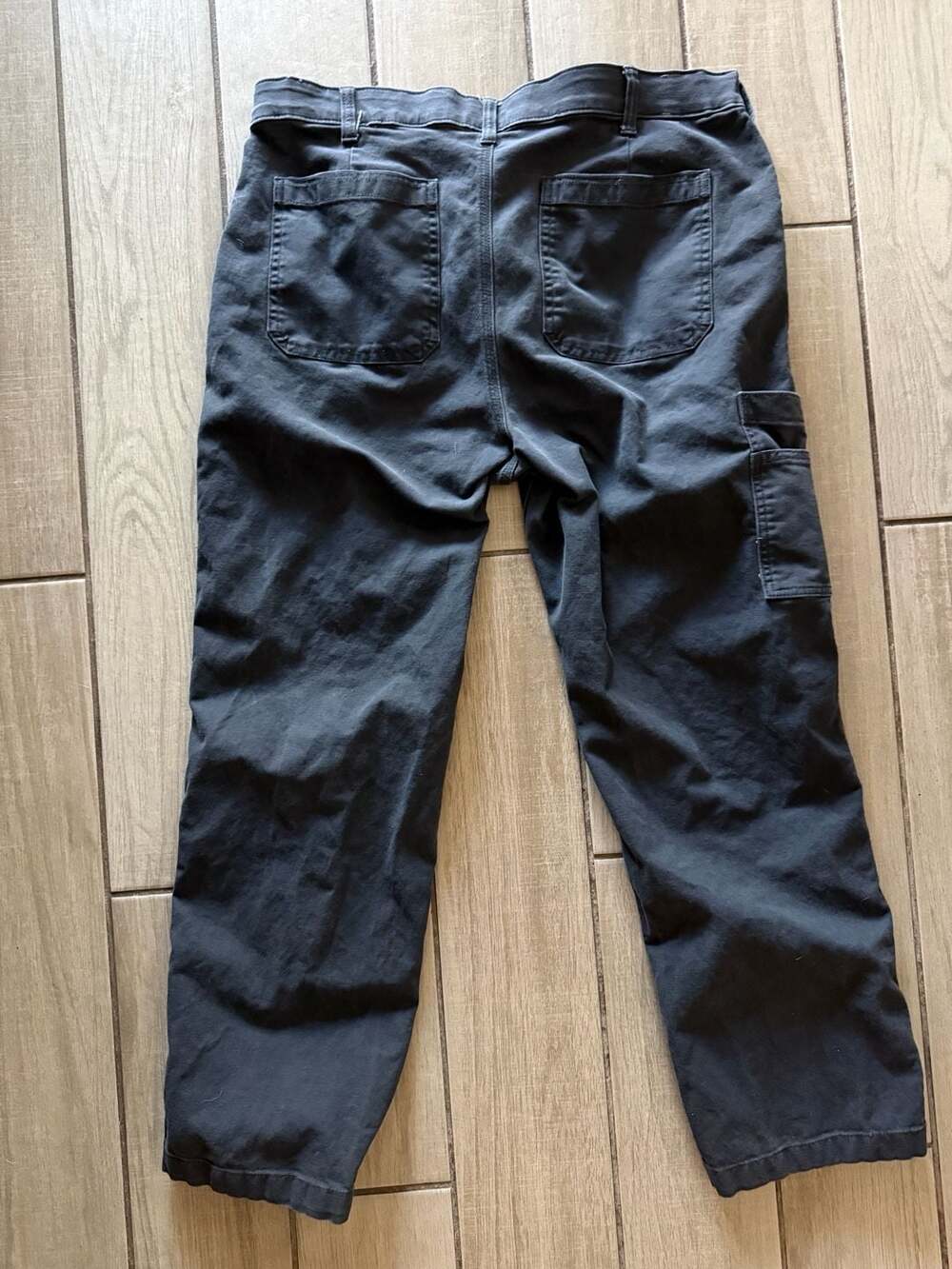 Caterpillar CAT Workwear dark Grey Utility Carpenter Pants Size 38x32